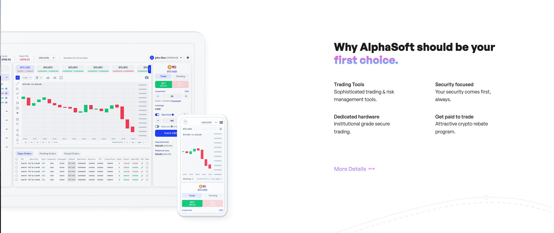 AlphaSoft webseite