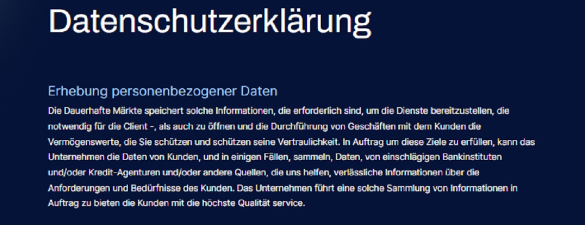 Enduring-Markets Sicherheit