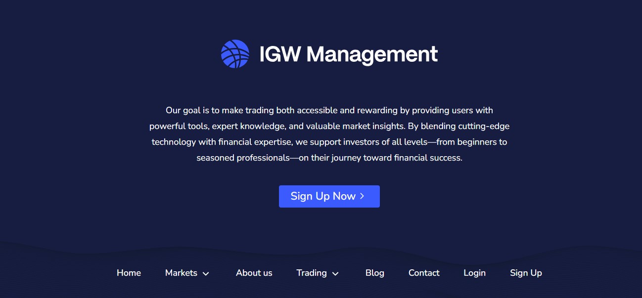 IGW Management Mission
