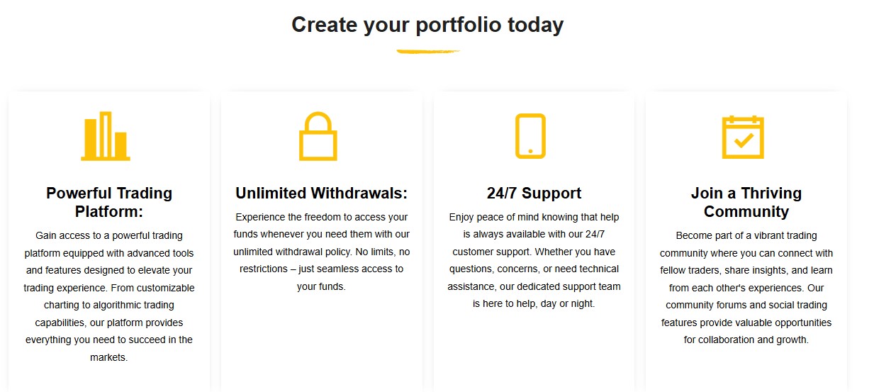 WEALTH-ISA Key Features WEALTH-ISA Key Features